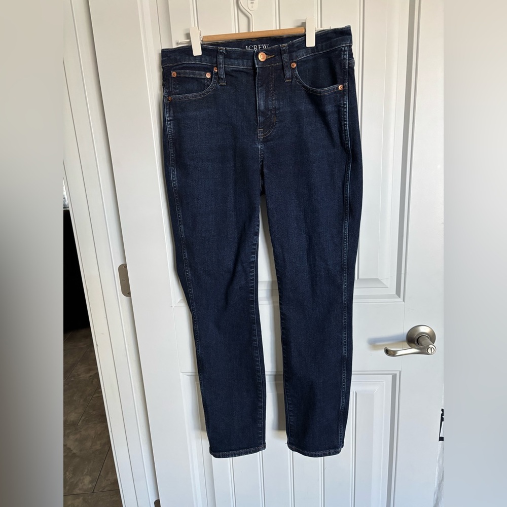 Worn twice. J Crew straight leg jean.